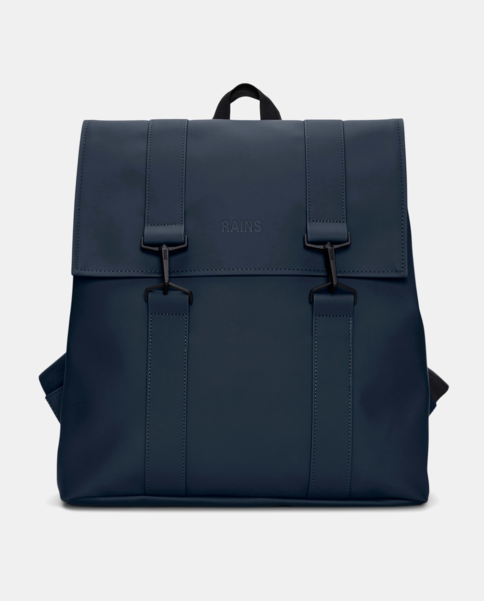 Mochila Grande MSN com Compartimento para Portátil - Verde Militar Azul-marinho-5