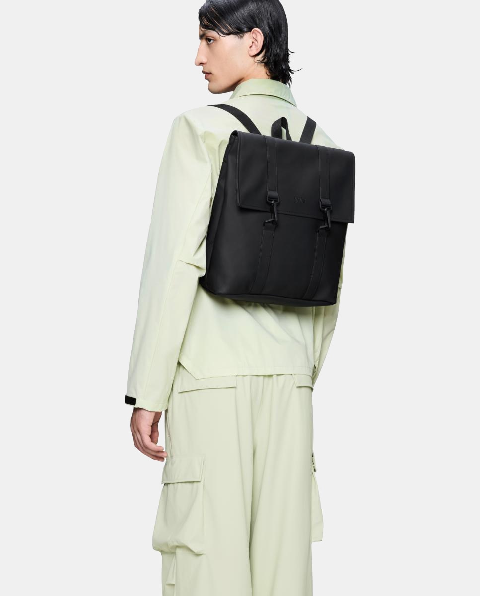 Mochila Média MSN com Compartimento para Portátil Preto-5