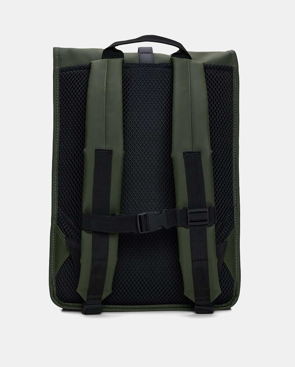 Mochila Grande Rolltop Rucksack Resistente à Água - Verde Militar Verde-militar-3