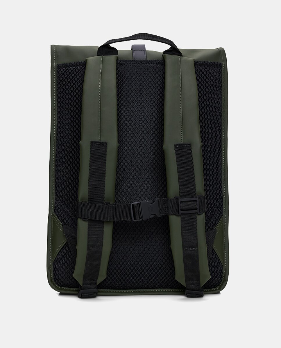 Mochila Grande Rolltop Rucksack Resistente à Água - Verde Militar Verde-militar-2