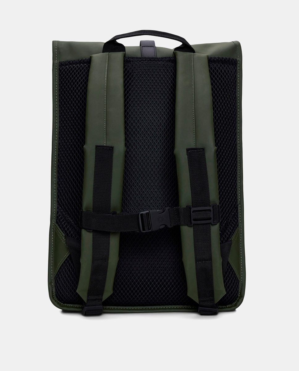 Mochila Grande Rolltop Rucksack Resistente à Água - Verde Militar Verde-militar-8