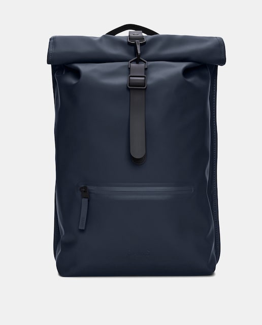 Imagem 0 de Mochila Grande Rolltop Rucksack Resistente à Água - Azul-Marinho