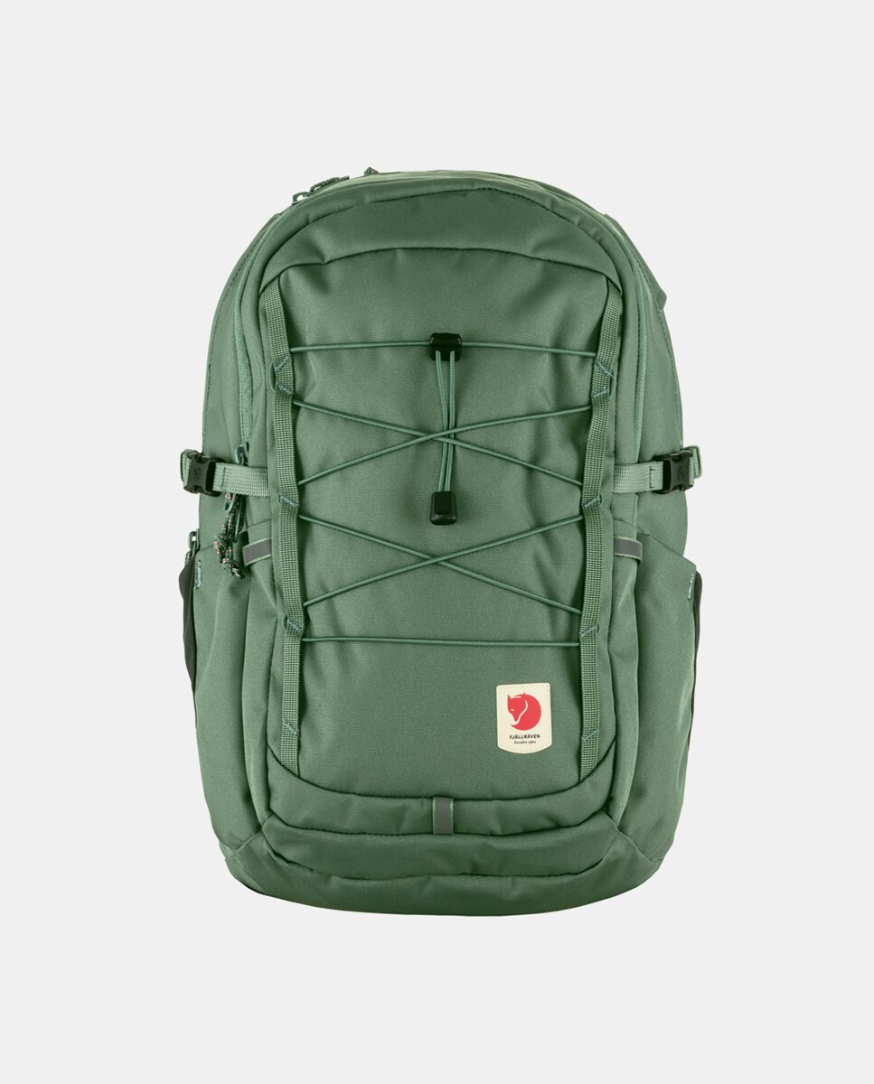 Mochila Skule com Fecho de Correr e em Nylon Reciclado - Verde Água Verde Água-1