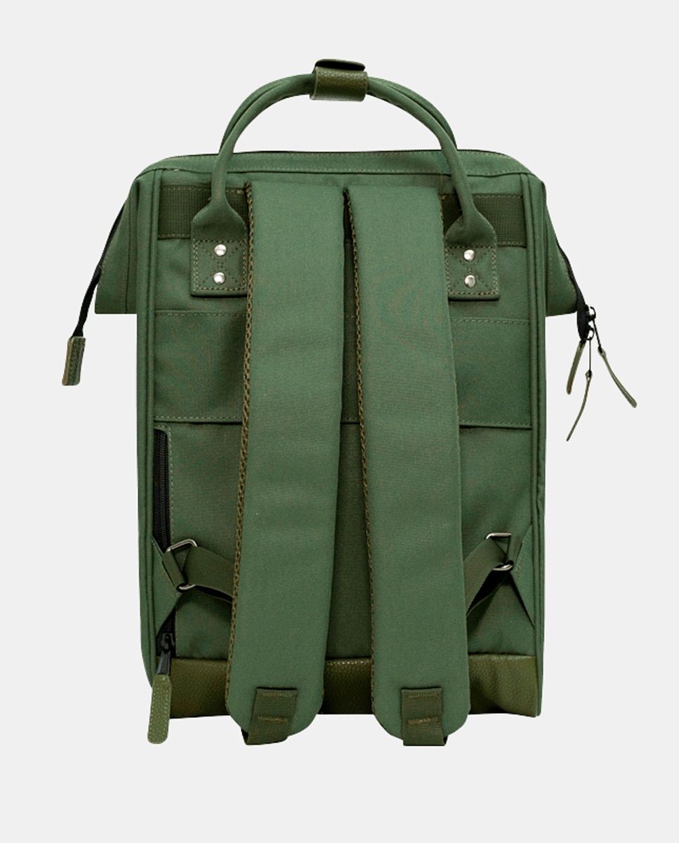 Mochila Adventurer Seoul Medium em Poliéster Reciclado Repelente à Água - Verde Militar Verde-militar-14