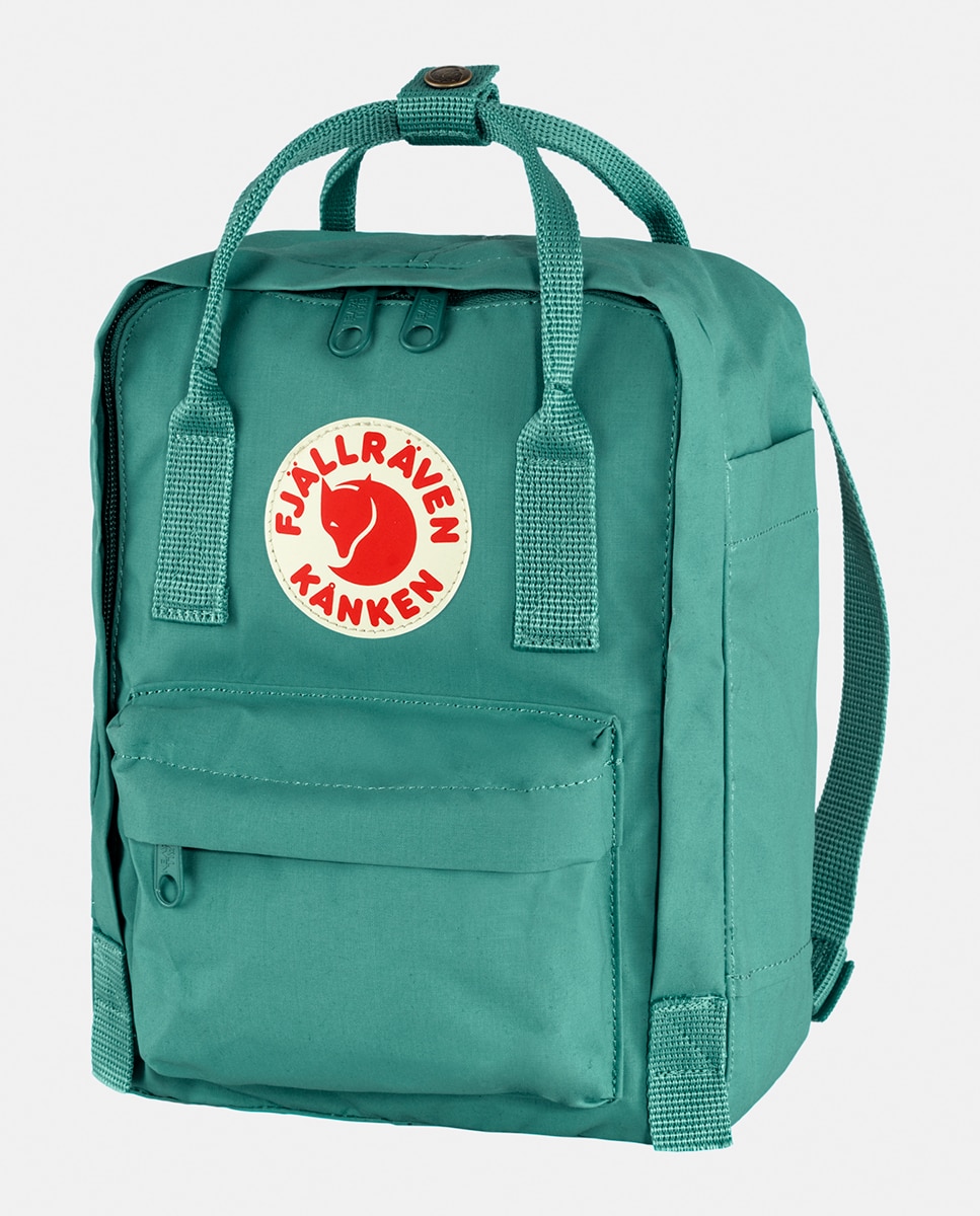 Kanken Mini Verde Água-3