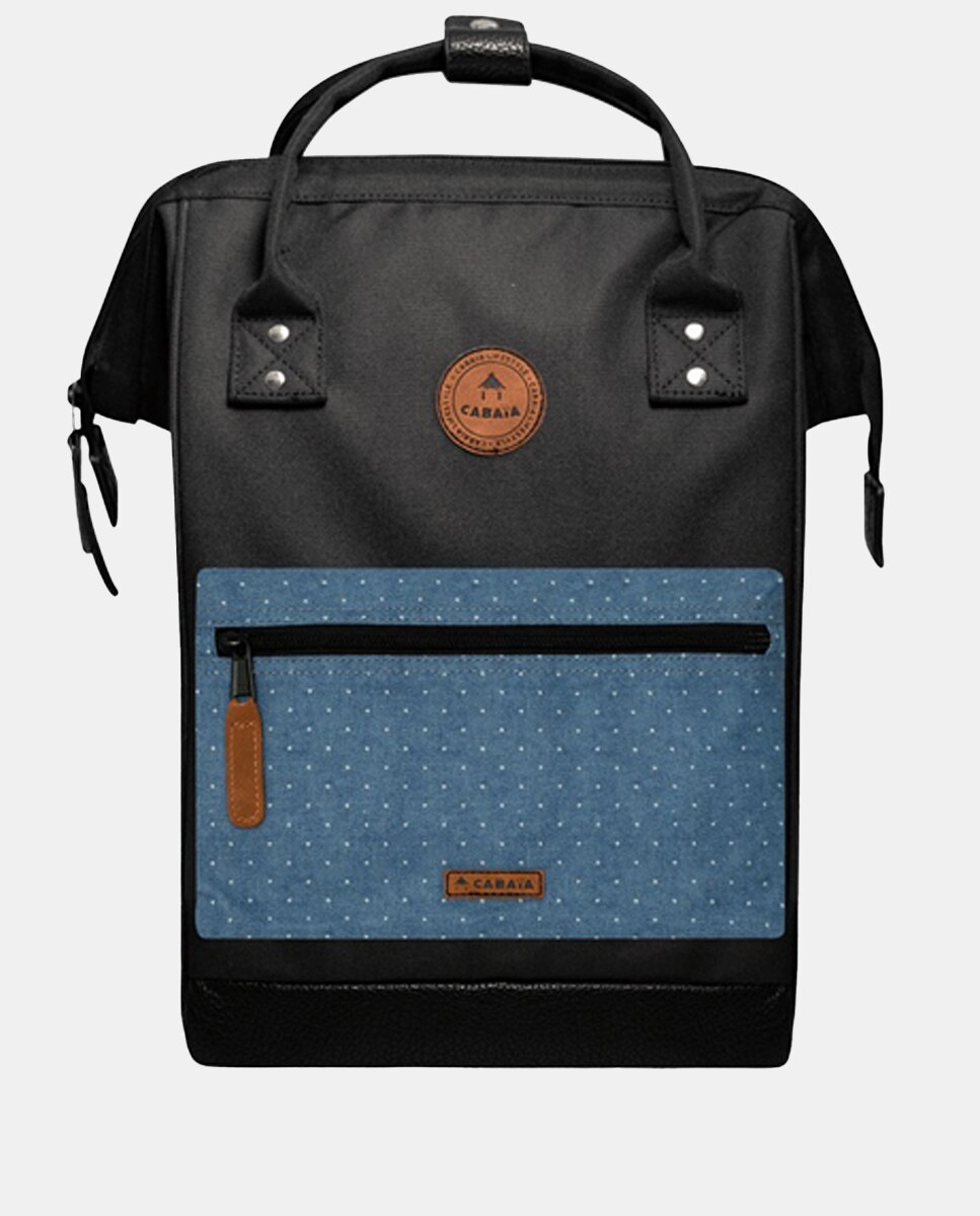 Mochila Unissexo Adventurer Berlin Medium Repelente à Água - Preto Preto-11
