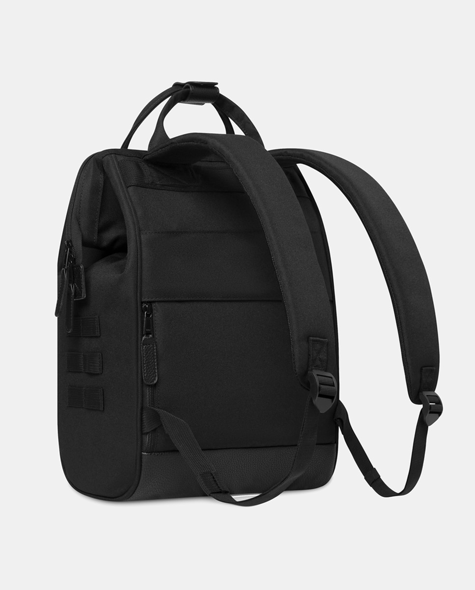 Mochila Unissexo Adventurer Berlin Medium Repelente à Água - Preto Preto-15