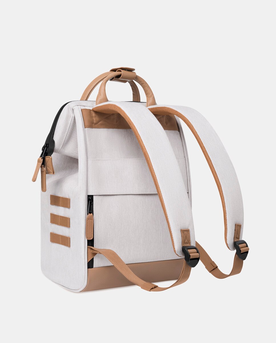 Mochila Unissexo Adventurer Melanged Arequipa Medium em Material Reciclado e Repelente à Água - Creme Creme-6
