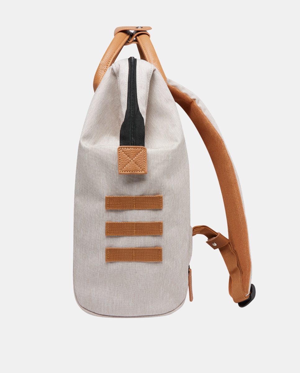 Mochila Unissexo Adventurer Melanged Arequipa Medium em Material Reciclado e Repelente à Água - Creme Creme-11