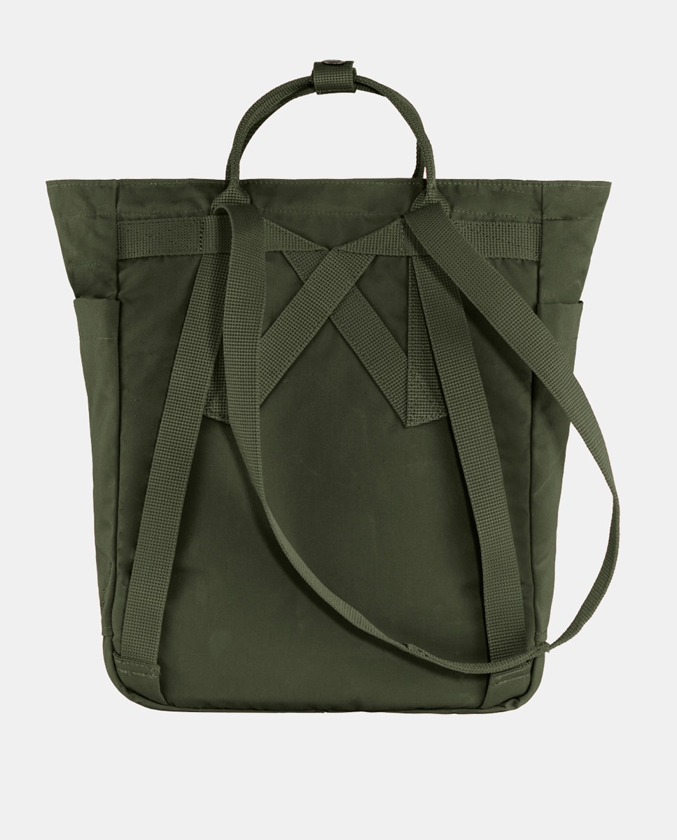 Tote unisex Fjällräven Kanken en amarillo convertible en mochila