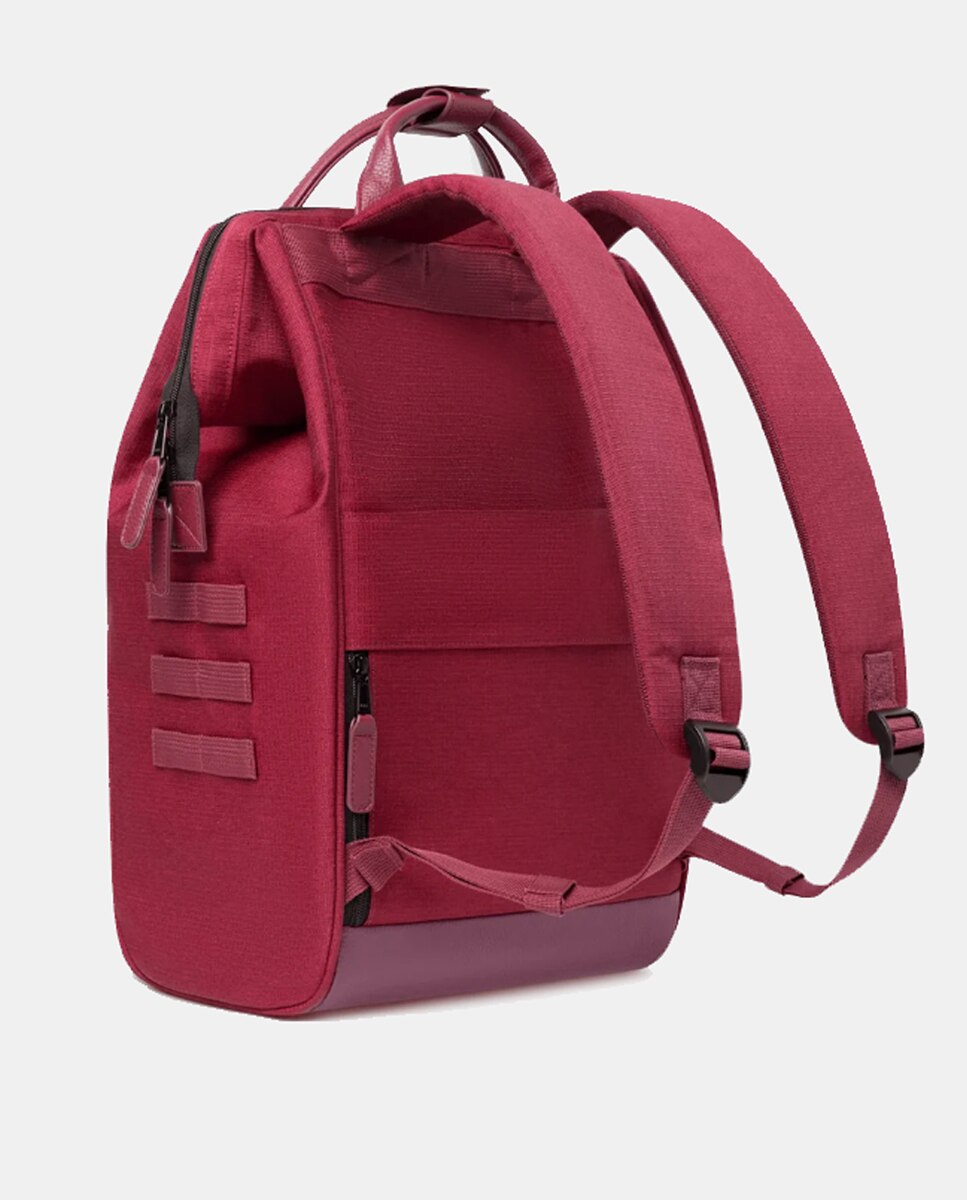 Mochila Unissexo Adventurer Santiago de Cuba Medium em Material Reciclado e Repelente à Água Grená-6