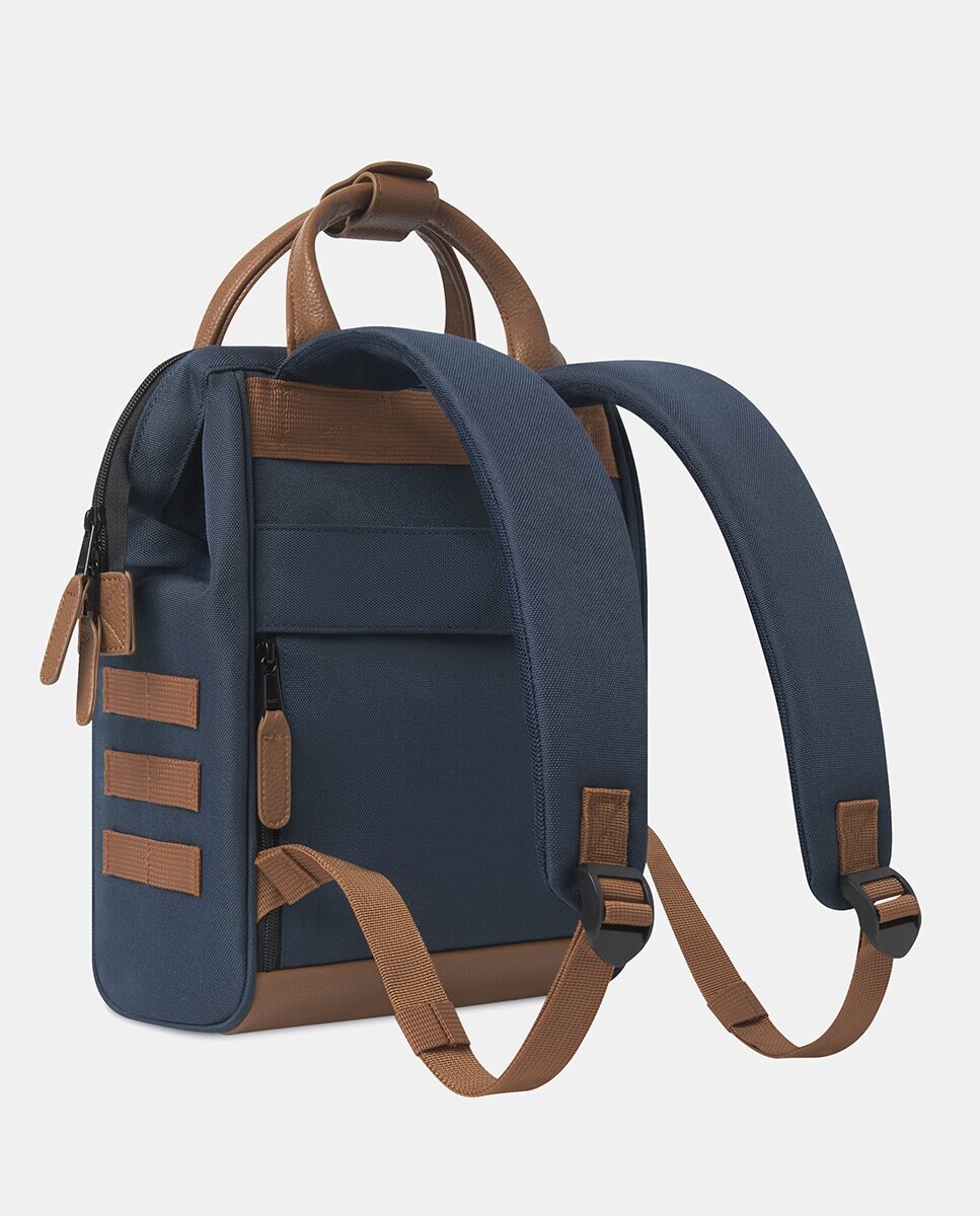 Mochila Unissexo Adventurer Chicago Small em Material Reciclado e Repelente à Água Azul-marinho-2