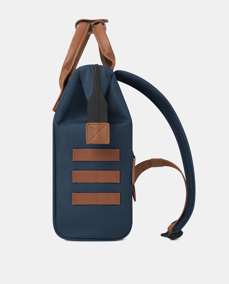 Mochila Unissexo Adventurer Chicago Small em Material Reciclado e Repelente à Água Azul-marinho-7