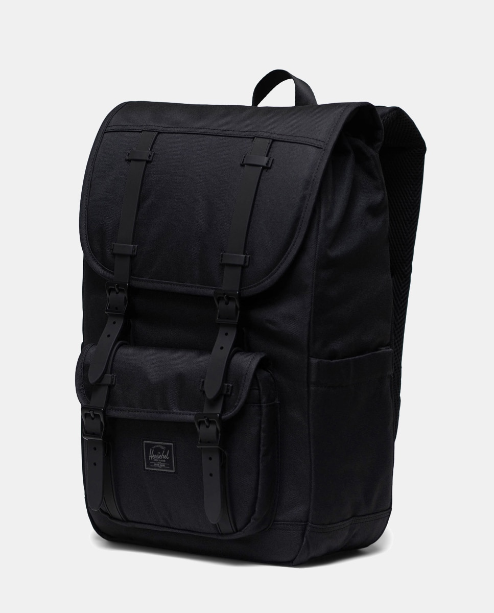 Mochila Little America Mid Backpack Supply - Preto Preto-3