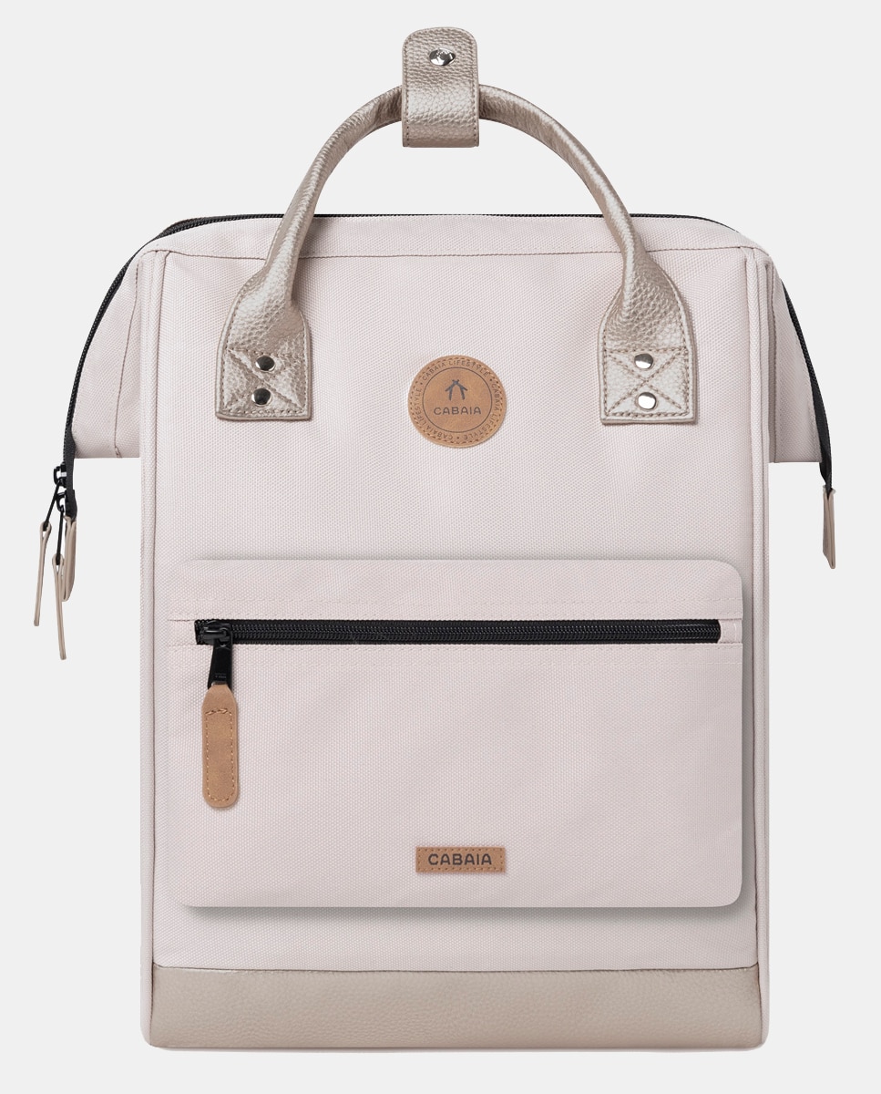 Mochila Adventurer Medium Algiers Bege-2