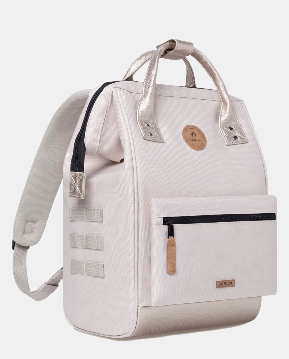 Mochila Adventurer Medium Algiers Bege-3