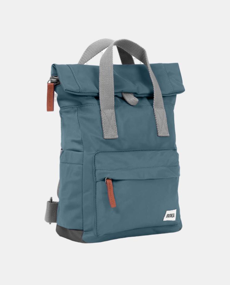 Mochila Unissexo Canfield B Pequena de Nylon Reciclado Repelente à Água - Azul Azul-2