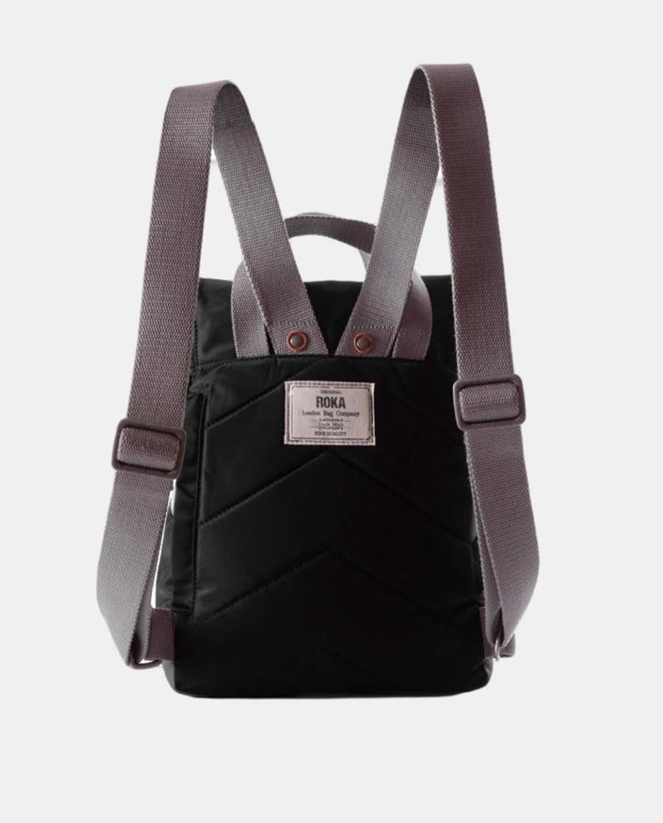Mochila Unissexo Canfield B Pequena de Nylon Reciclado Repelente à Água - Preto Preto-3