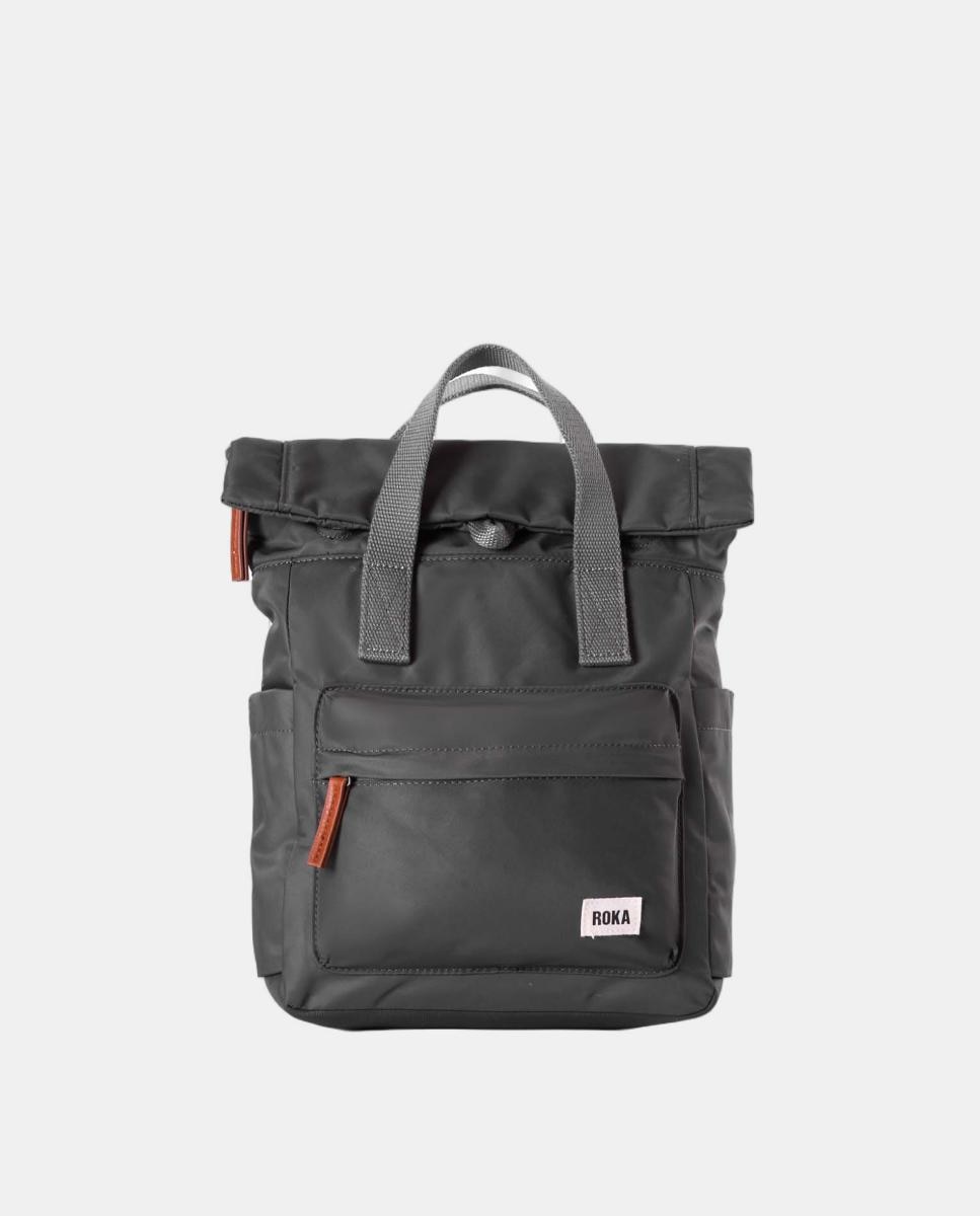 Mochila Unissexo Canfield B Pequena de Nylon Reciclado Repelente à Água - Cinzento-Escuro Cinzento-escuro-1