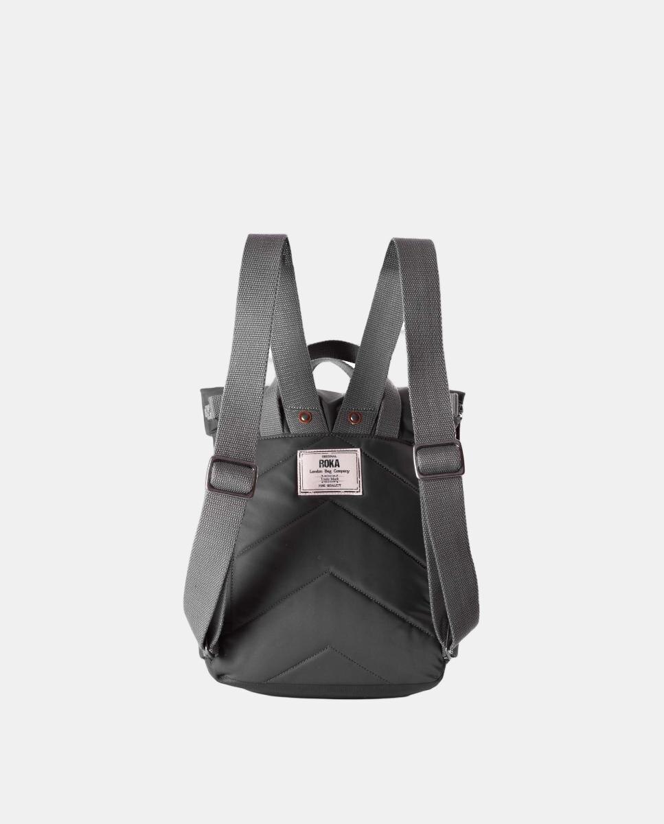 Mochila Unissexo Canfield B Pequena de Nylon Reciclado Repelente à Água - Cinzento-Escuro Cinzento-escuro-2