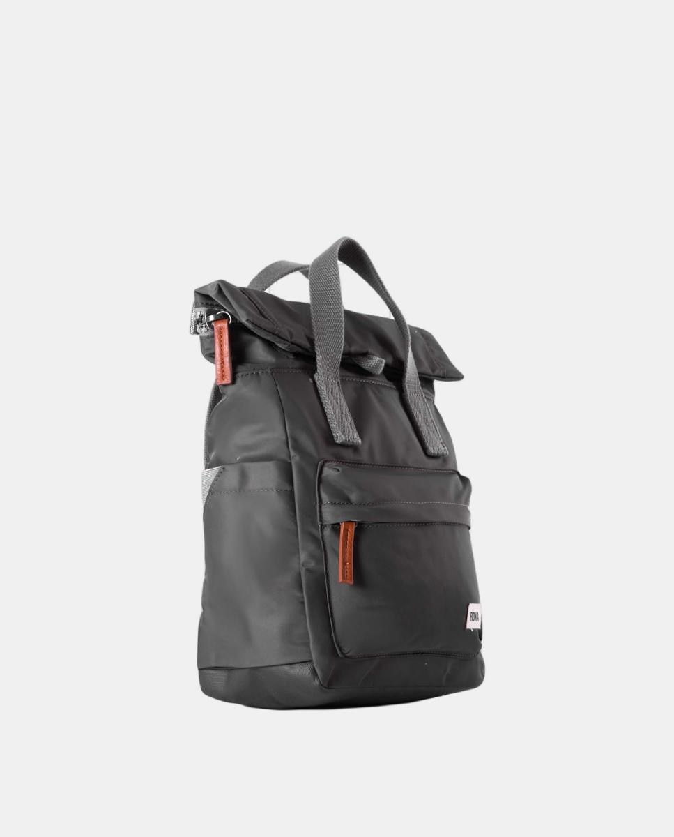 Mochila Unissexo Canfield B Pequena de Nylon Reciclado Repelente à Água - Cinzento-Escuro Cinzento-escuro-3