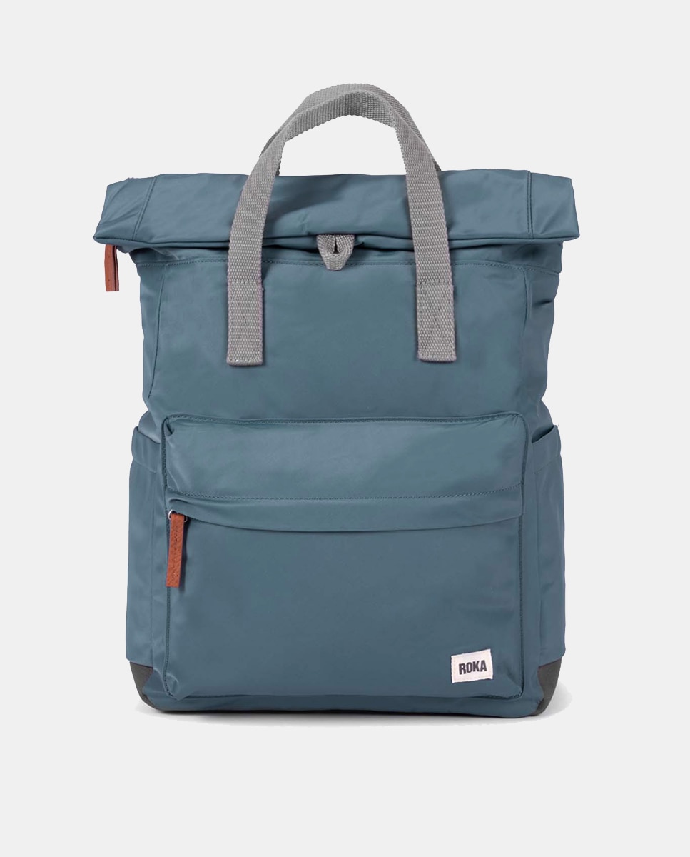 Imagem 0 de Mochila Unissexo Canfield B Média de Nylon Reciclado Repelente à Água - Azul