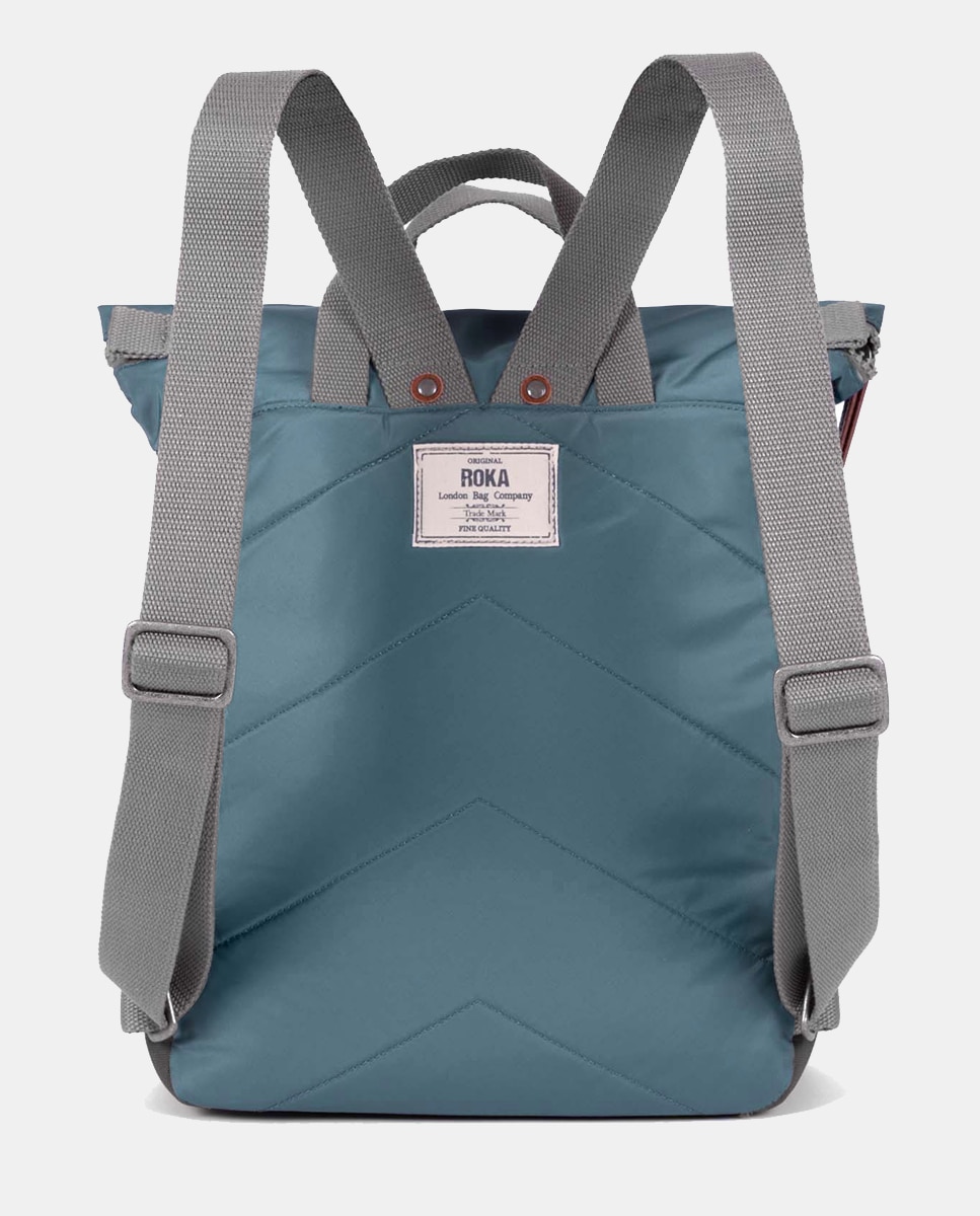 Mochila Unissexo Canfield B Média de Nylon Reciclado Repelente à Água - Azul Azul-2