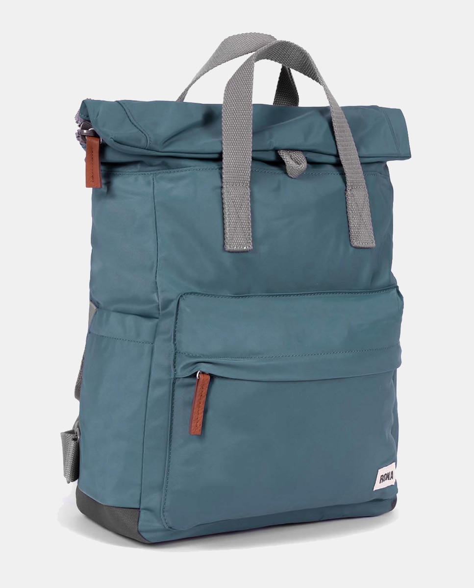 Mochila Unissexo Canfield B Média de Nylon Reciclado Repelente à Água - Azul Azul-4