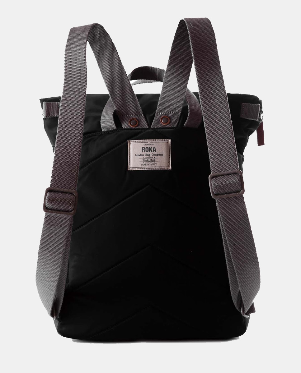 Mochila Unissexo Canfield B Média de Nylon Reciclado Repelente à Água - Preto Preto-2