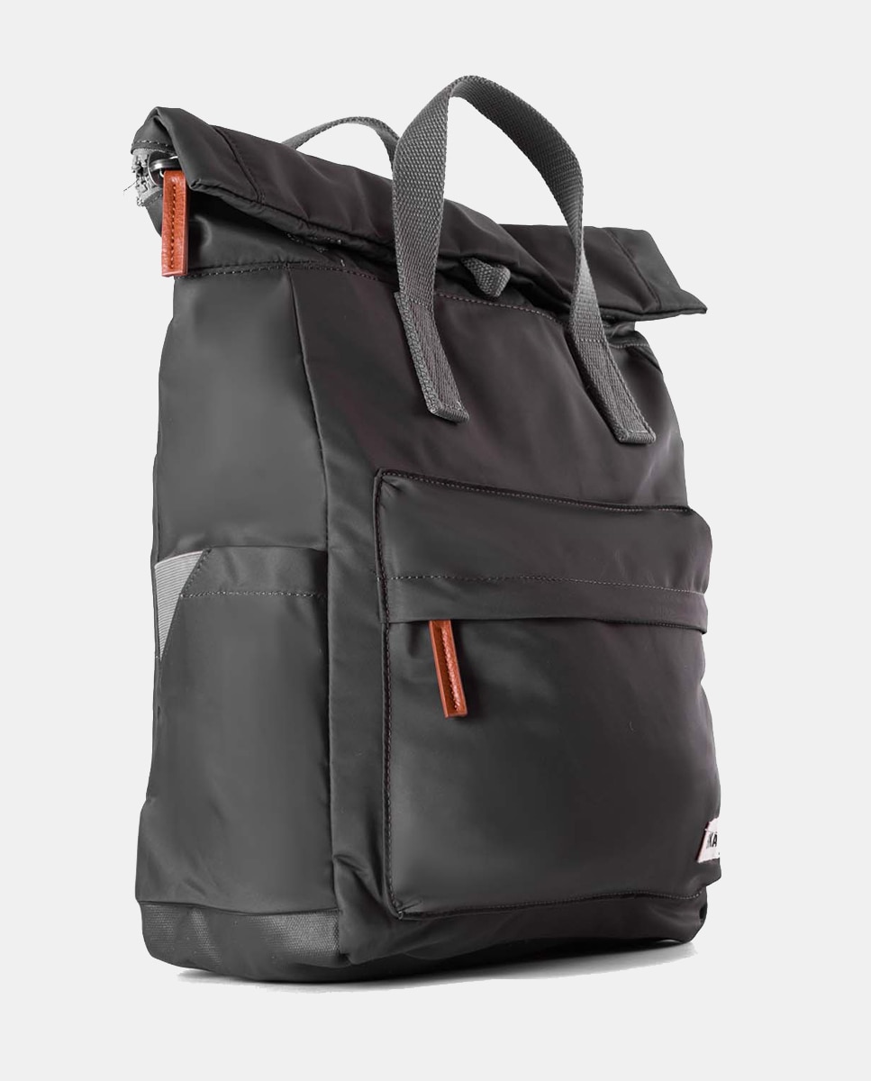 Mochila Unissexo Canfield B Média de Nylon Reciclado Repelente à Água - Cinzento-Escuro Cinzento-escuro-4