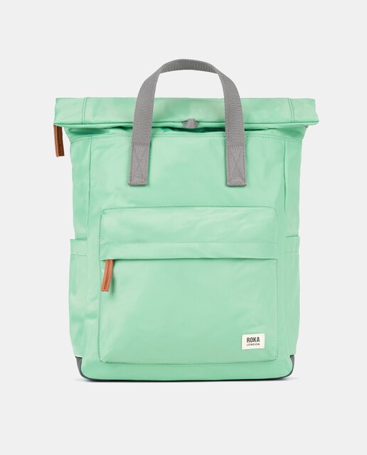 Imagem 0 de Mochila Unissexo Canfield B Média de Nylon Reciclado Repelente à Água - Verde-Claro