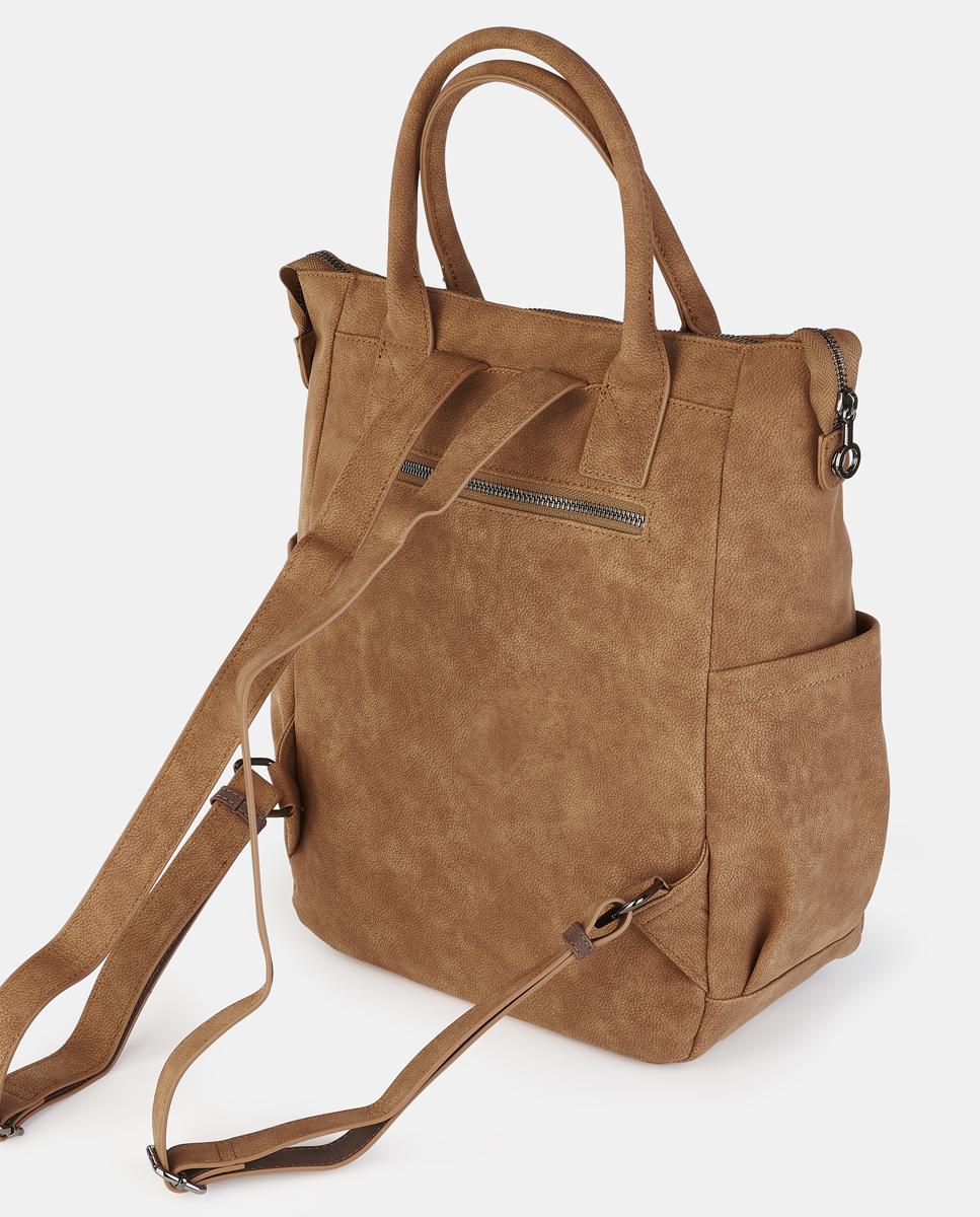 Mochila de Computador com Fecho de Correr Camel-2