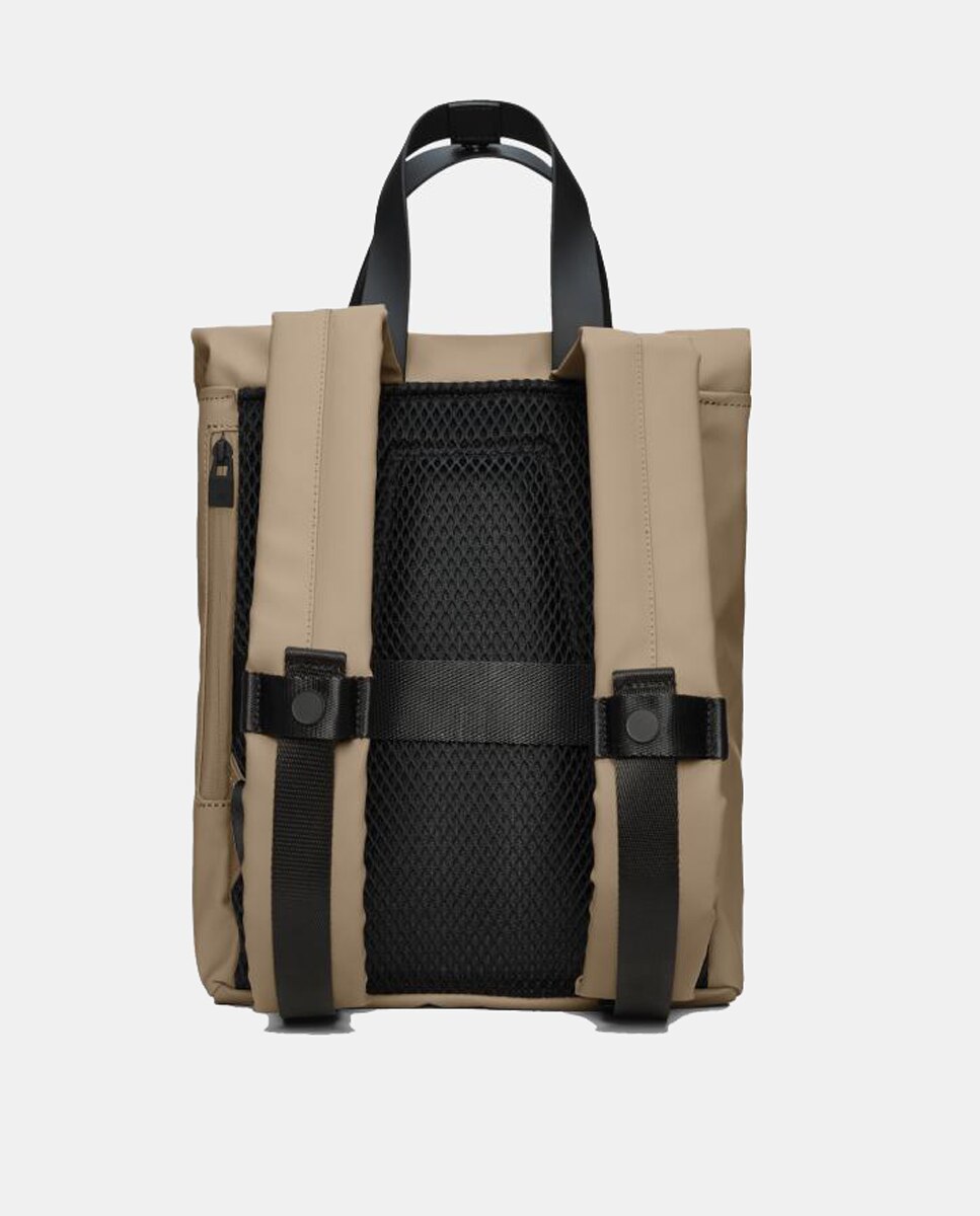 Mochila 2 Way Tote Backpack Mini - Rains - Beige Beige-3