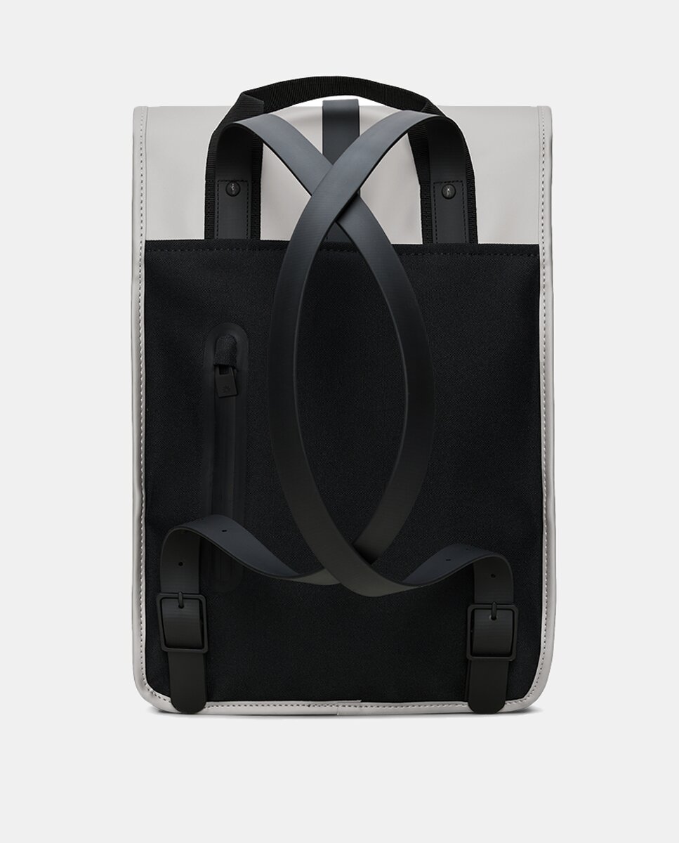 Mochila Média Mini Resistente à Água - Cinzento-Claro Mate Cinzento-claro-2