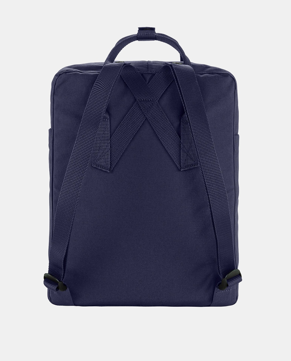 Mochila unissexo Kanken de vinil rosa com asas estampadas Lilás-3