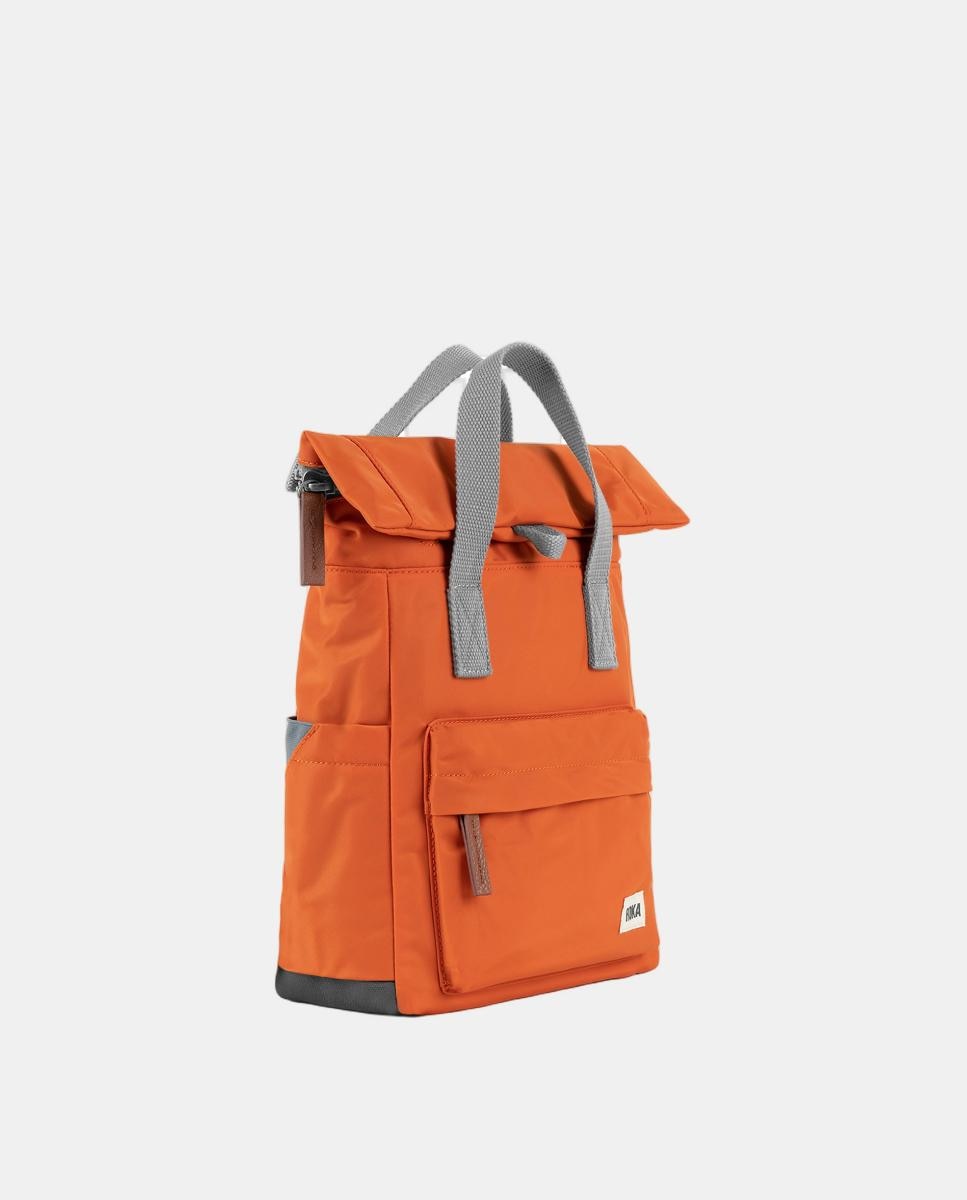 Mochila Unissexo Canfield B Recycled Pequena de Nylon Repelente à Água Laranja-5