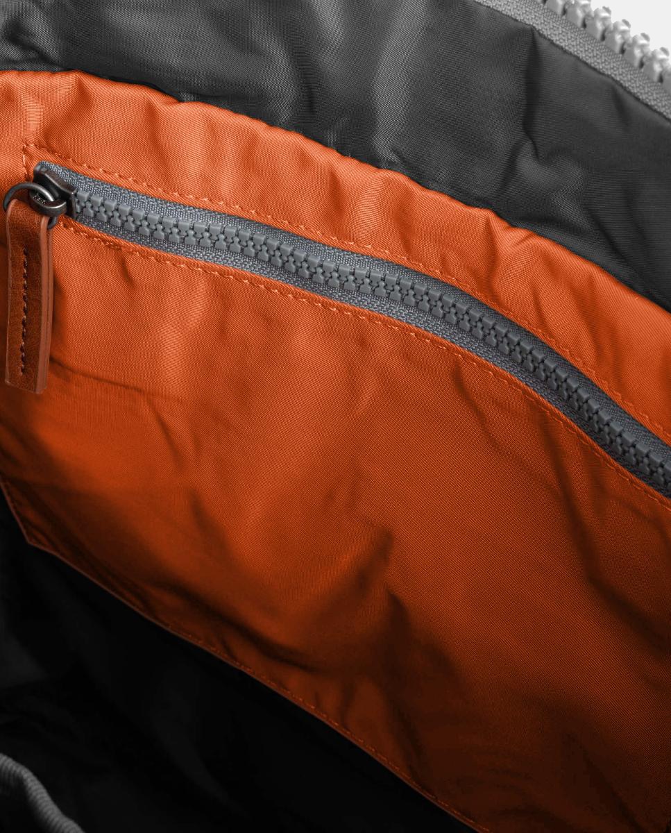 Mochila Unissexo Canfield B Recycled Pequena de Nylon Repelente à Água Laranja-4