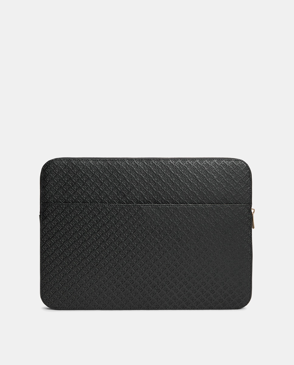 Capa de Computador com Monograma TH Preto-4