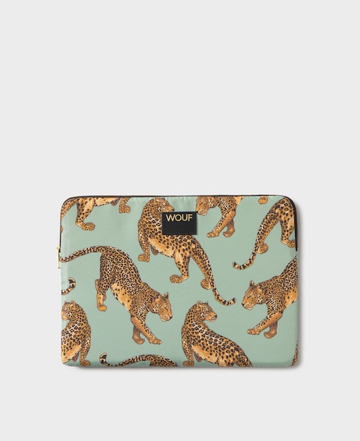 Imagem 0 de Capa de Portátil 13" & 14" Emerald Leopard