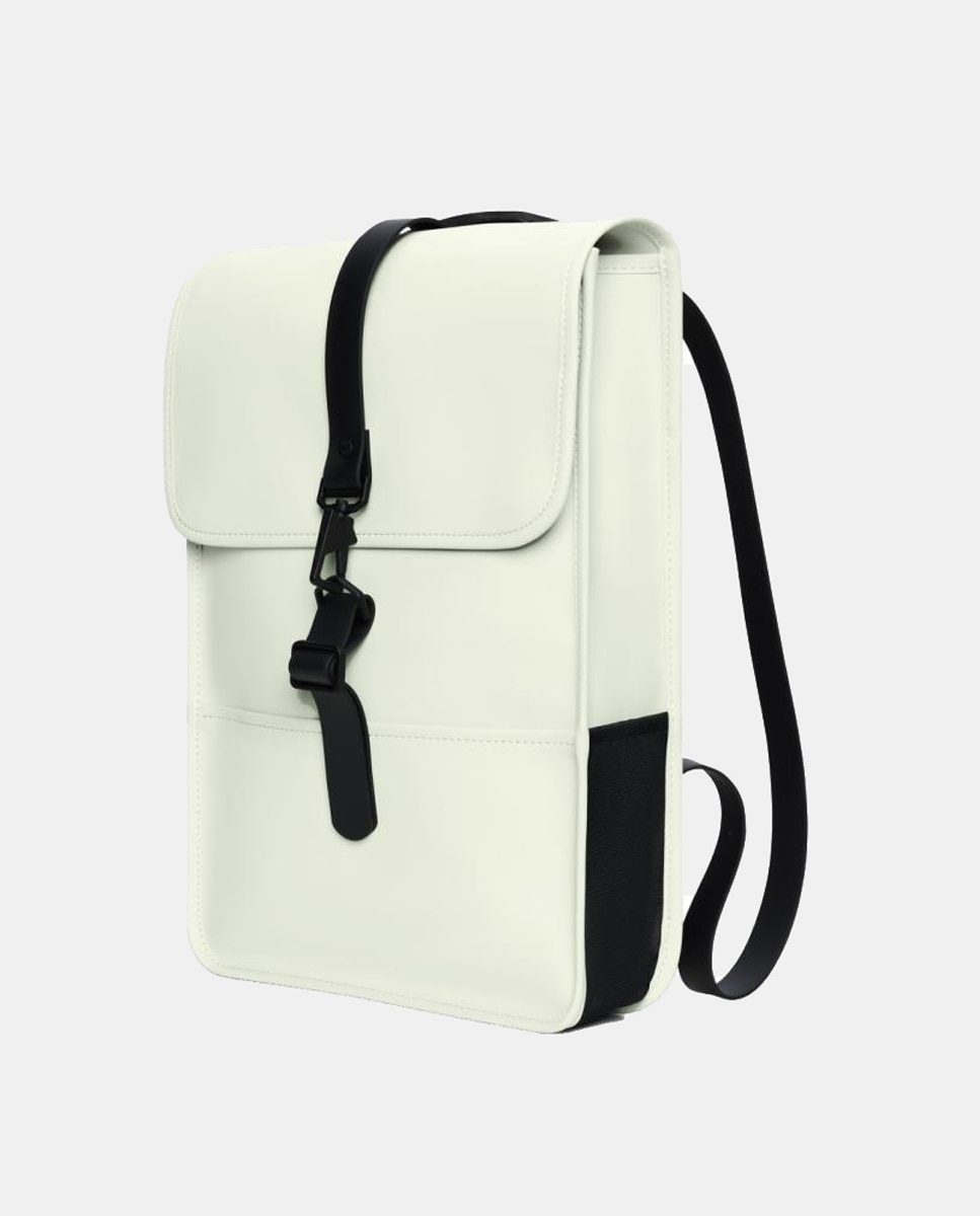 Mochila Média Mini Resistente à Água - Cinzento-Claro Mate Verde-claro-3