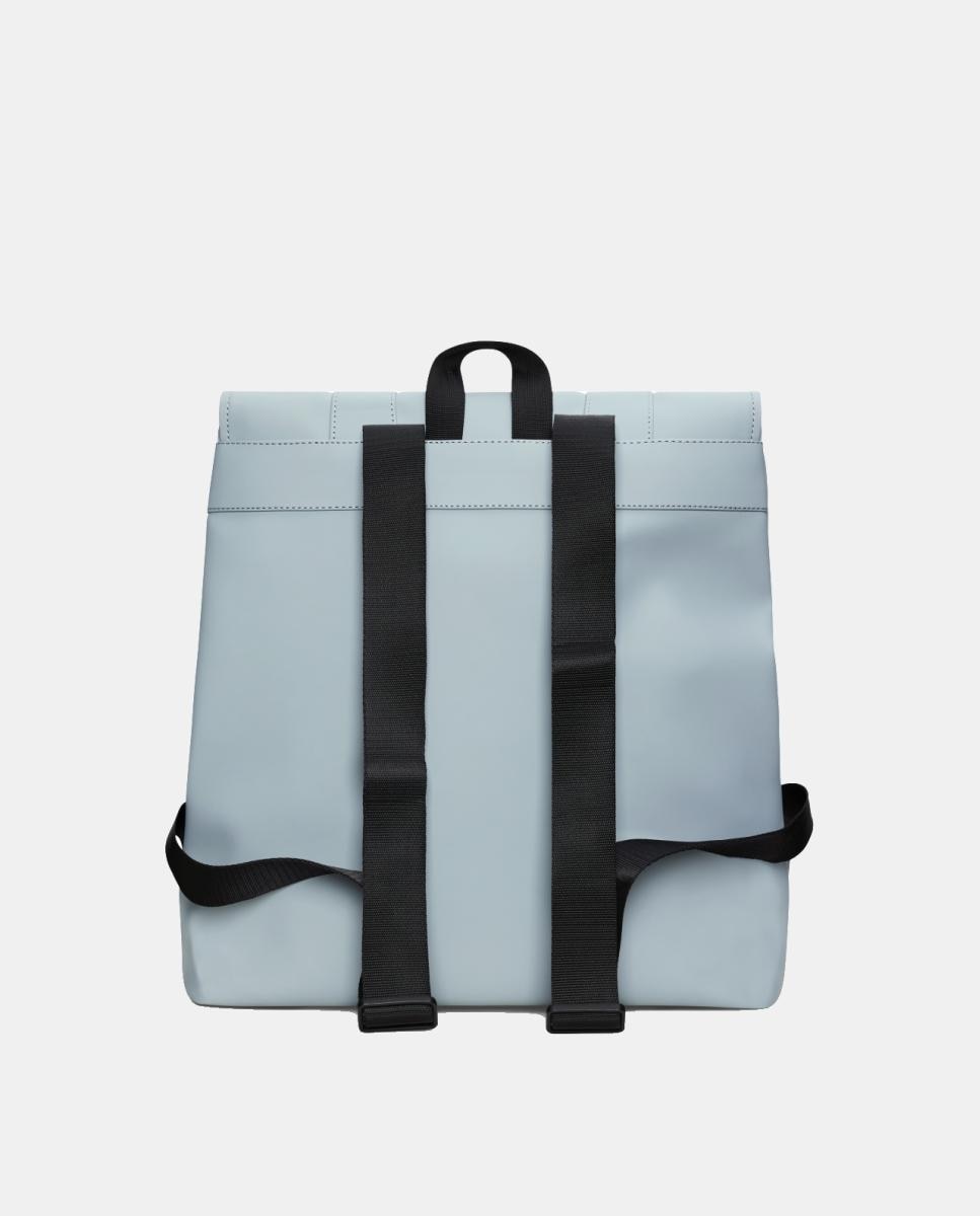 Mochila Grande MSN com Compartimento para Portátil - Verde Militar Azul-claro-2