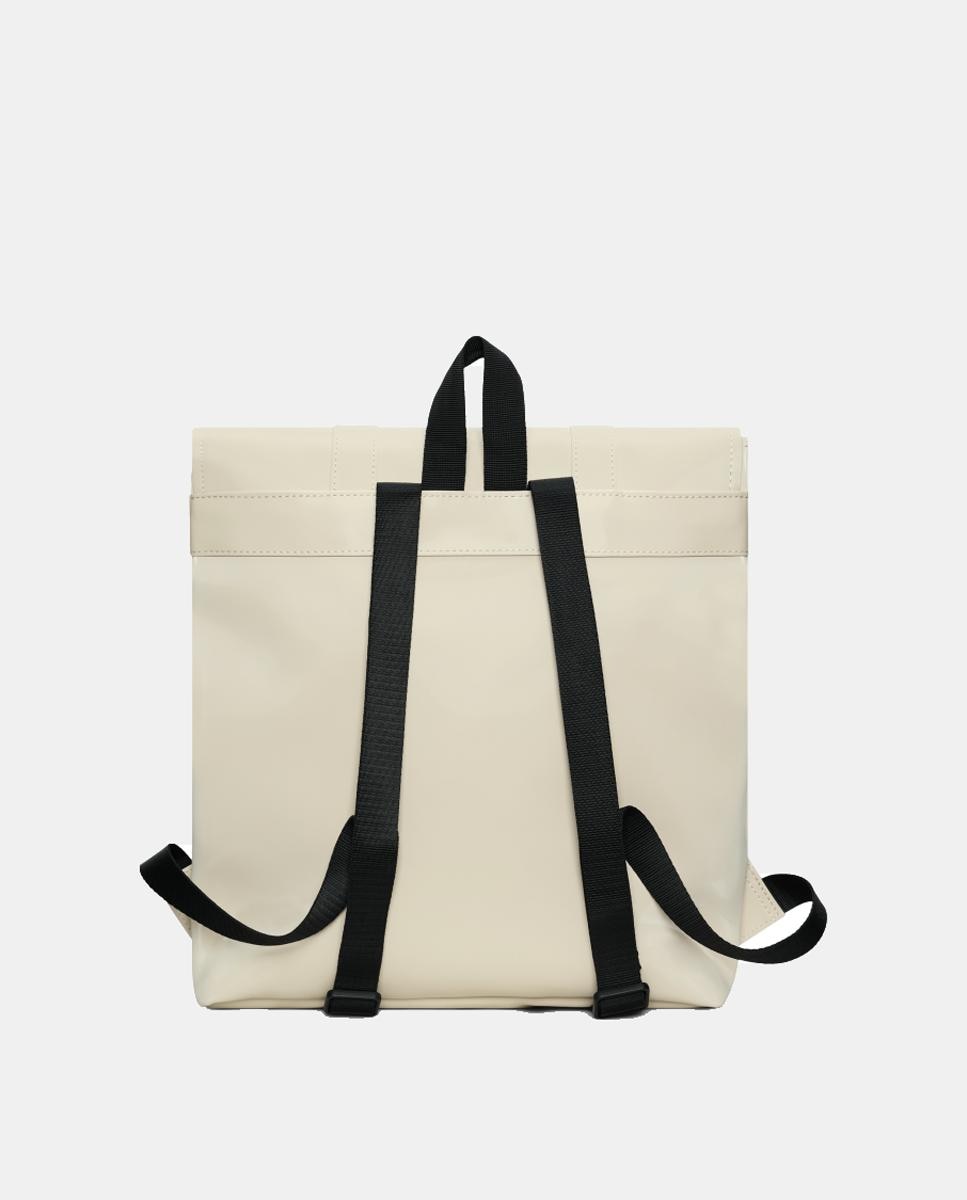 Mochila Média MSN com Compartimento para Portátil Creme-3