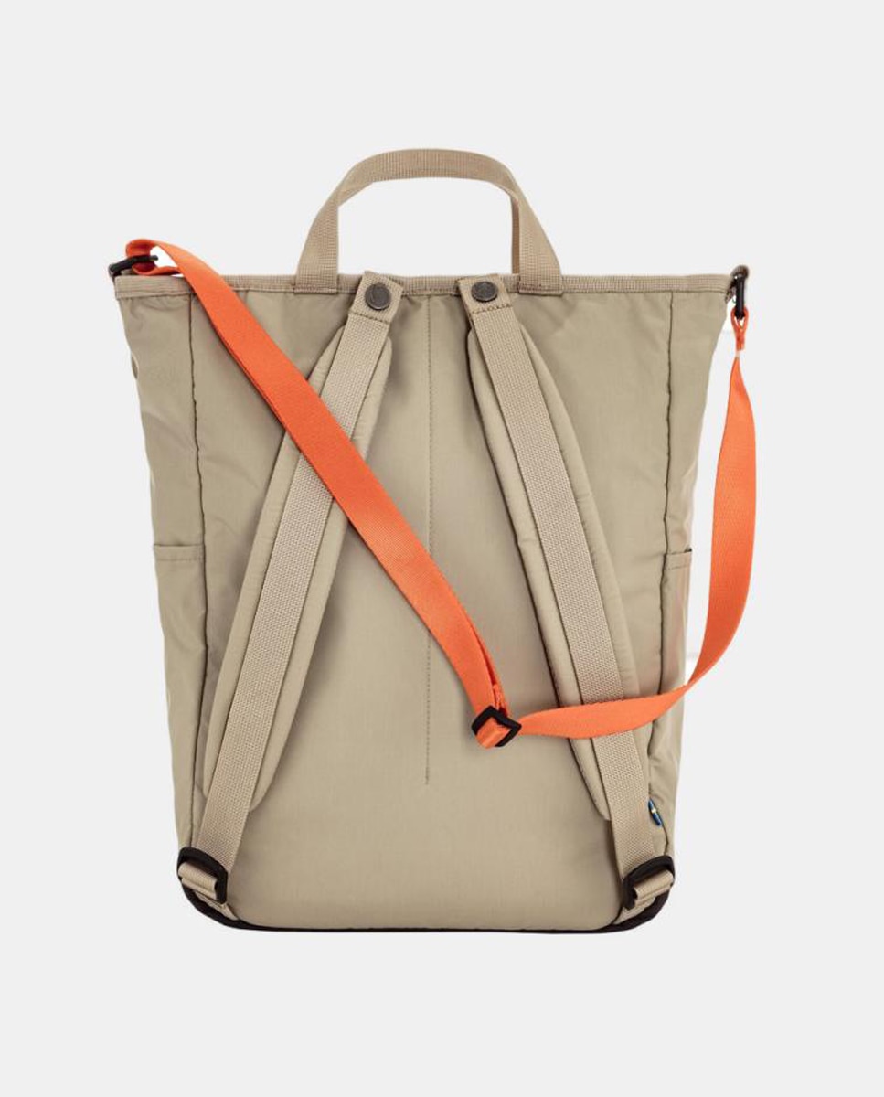 Mochila High Coast com Fecho de Correr em Poliamida Reciclada - Verde Água Bege-2