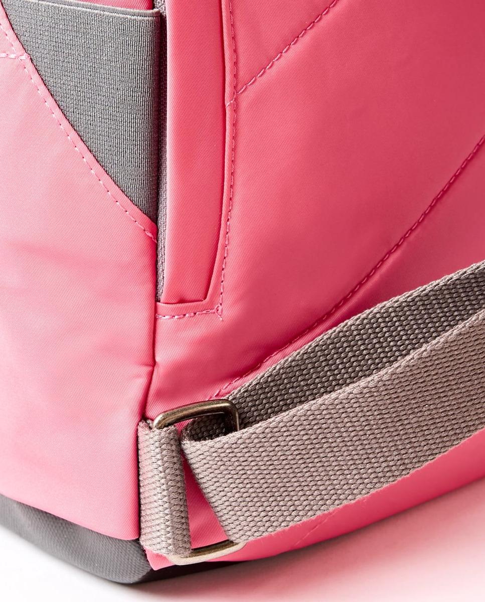 Mochila Unissexo Canfield B Recycled Pequena de Nylon Repelente à Água Rosa-3