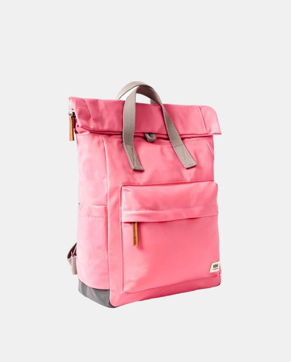 Mochila Unissexo Canfield B Recycled Pequena de Nylon Repelente à Água Rosa-6