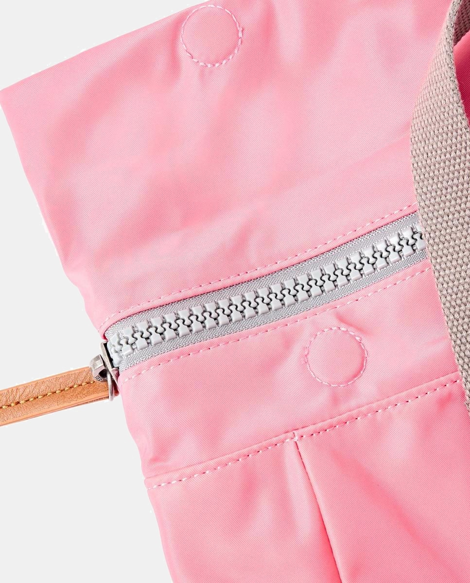 Mochila Unissexo Canfield B Recycled Pequena de Nylon Repelente à Água Rosa-7