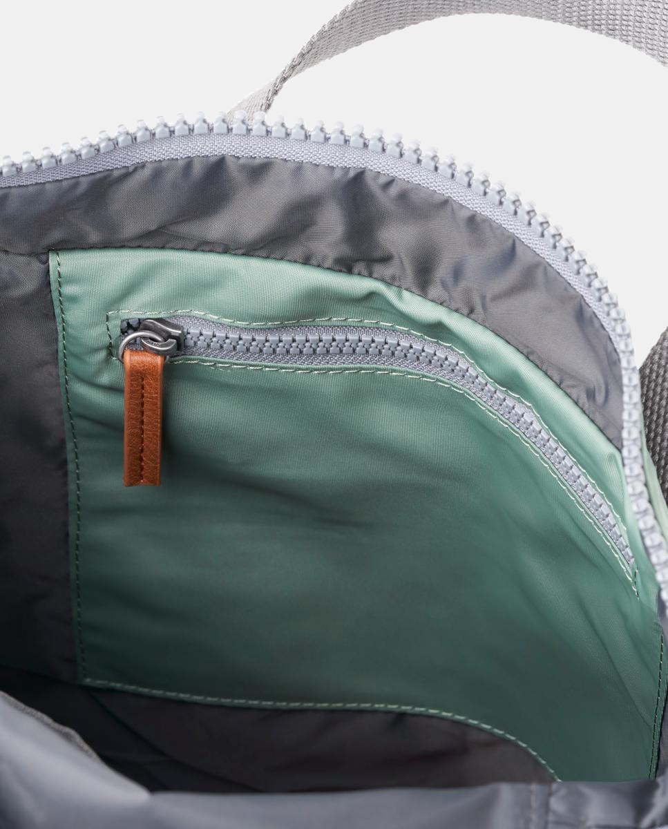 Mochila Unissexo Canfield B Recycled Média de Nylon Repelente à Água Verde-claro-4