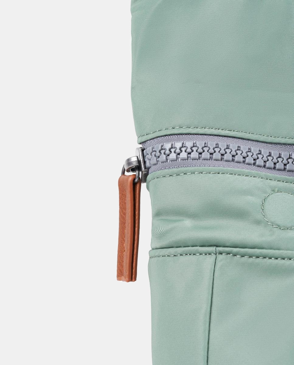Mochila Unissexo Canfield B Recycled Média de Nylon Repelente à Água Verde-claro-7
