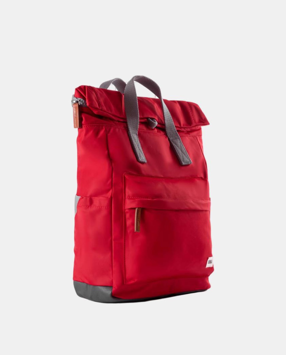 Mochila unisex Canfield b recycled nylon mediana repelente al agua - Roka - Rojo Rojo-6