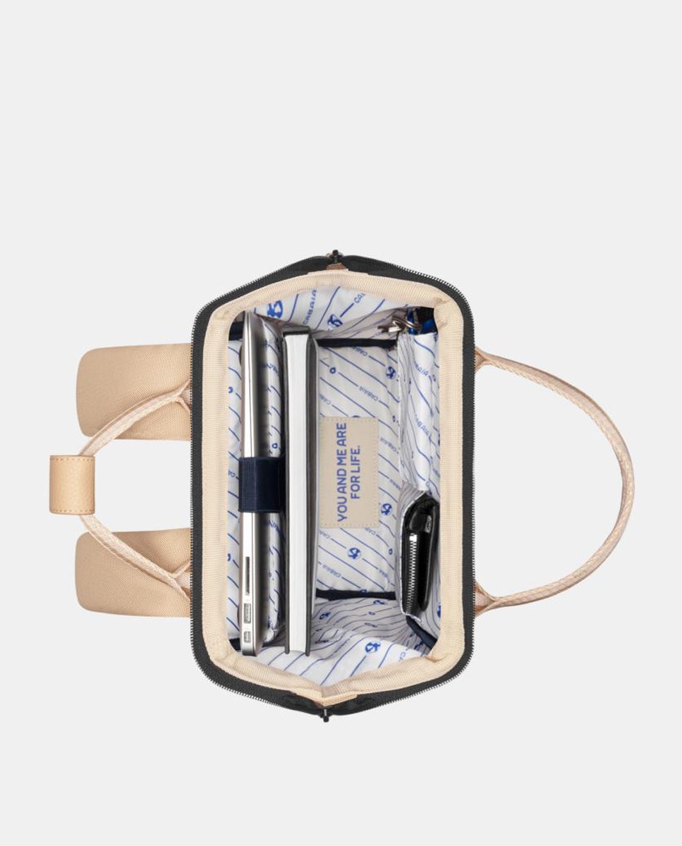 Mochila Adventurer Small Lobito Creme-3